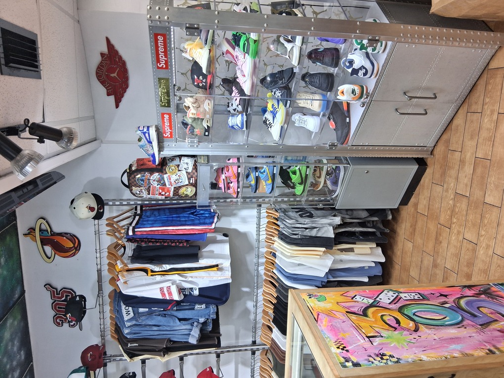 Miami apparel display