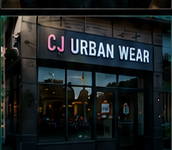 CJ Urban Wear storefront